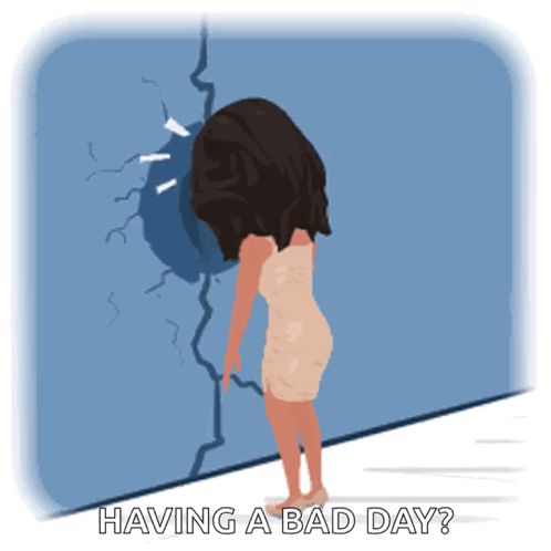 stressed, bad, day