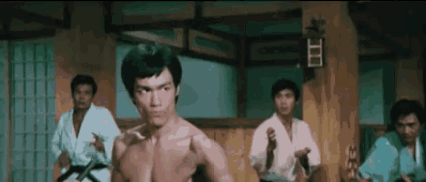 Bruce Lee Gif Kick