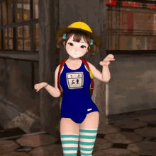 Secondlife, 幼女, スク水, ランドセル, Pavetan, Happy, ニーソ, 小学生