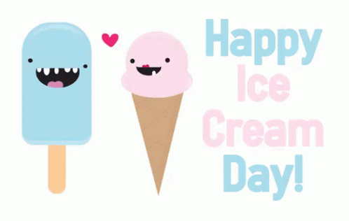 happy ice cream day gif icecream gificecream loveicecream discover