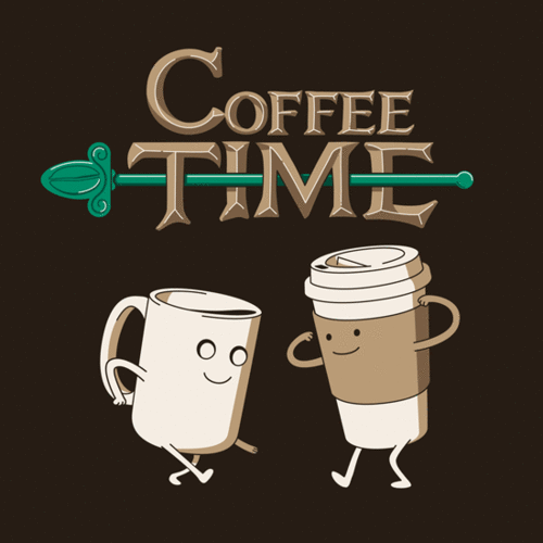COFFEE TIME GIF Coffee Caffeine Needcoffee Discover & Share GIFs