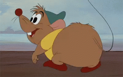 Walking Cinderella GIF - Walking Cinderella Mouse ...