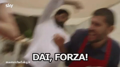 Cannavacciuolo che dice “tiè” vedendo la situazione di Gilberto non ha prezzo 👋🏼😂