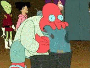 Zoidberg Throw Up GIF - Throwup Futurama - Discover ...
