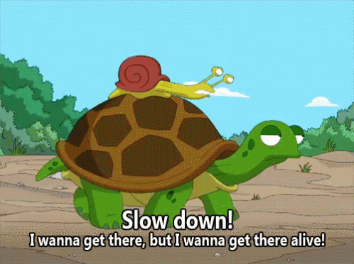 Slow Down GIF - SlowDown Turtle Snail - Discover & Share GIFs