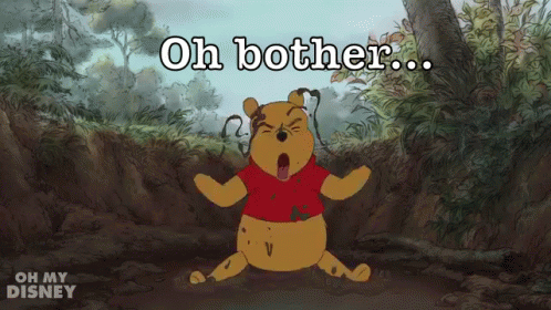 Pooh Oh Bother GIF - Bother Pooh Bear - Discover & Share GIFs