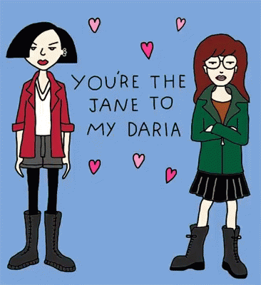 Quel Épisode !!!
Jane est rien sans Daria , Daria est rien sans Jane . Espérons que cet amitié puisse continuer