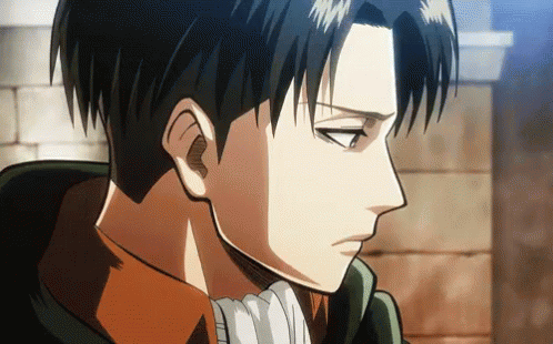 Resultado de imagen para levi ackerman gif