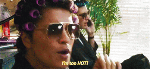 I'm Too Hot! GIF - Toohot Hotdamn BrunoMars - Discover ...