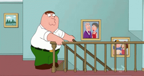 fall gif falling peter griffin stairs gifs versus pain