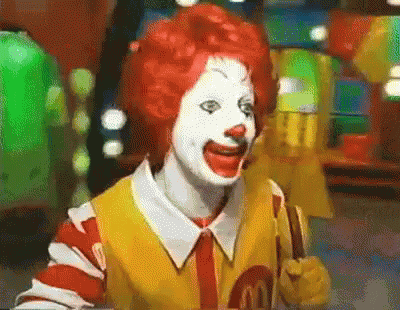 Ronald McDonald GIF - Clown - Discover & Share GIFs