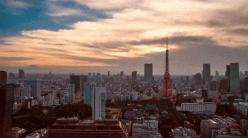 Tokyo Time Lapse GIF - Tokyo Japan TokyoTower - Discover & Share GIFs