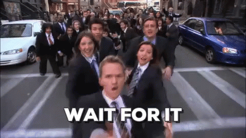how i met your mother wait for it gif