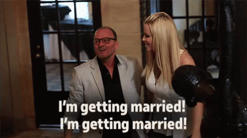 I'm Getting Married, I'm Getting Married! GIF - Married GettingMarried