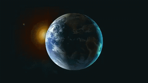 Earth Spin GIF - Earth Space Rotation - Discover & Share GIFs