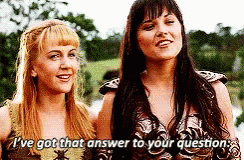 One of the best episodes of the series, hahaha, so fun. Joxer's "Is That A Hickey?" and then Gabrielle's guilty and somewhat nervous look in response, is classic example of all the little details and nuances they put in the show, hahaha. I miss this show so much, STILL.
