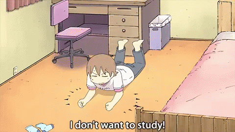 No homework gif image