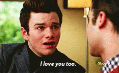 Love You Too GIF - Iloveyoutoo Kurt Glee GIFs | Say more with Tenor