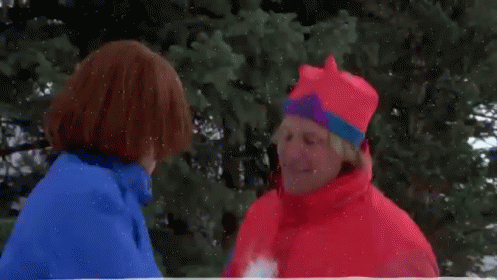 Αποτέλεσμα εικόνας για JIM CARREY DUMB SNOW GIF