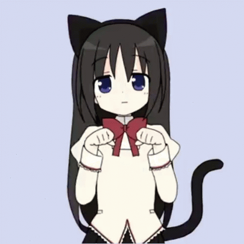Image result for anime neko gif