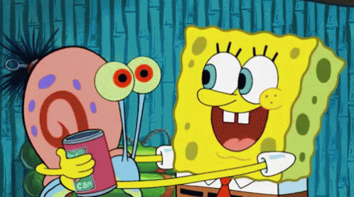 Spongebob Hugging Gary GIF - Spongebob Squarepants Nickelodeon
