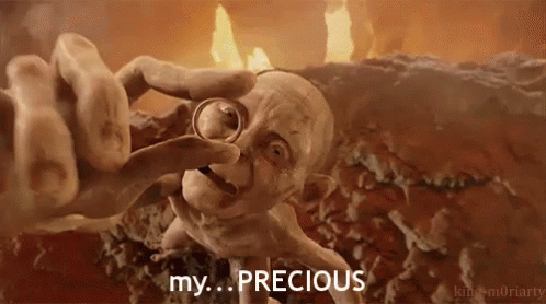 Image result for gollum animated gif my precious