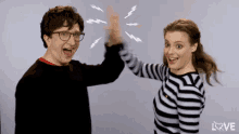 High Five GIF - HighFive Excited Happy - Discover & Share GIFs