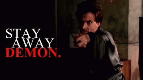 Stayaway Demon GIF - Stayaway Stay Away - Discover & Share GIFs