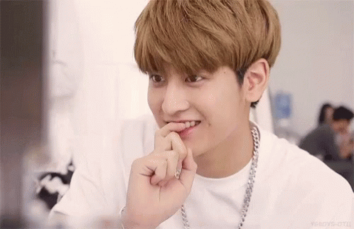 Cute Chanwoo GIF - Cute Chanwoo Ikon - Discover & Share GIFs