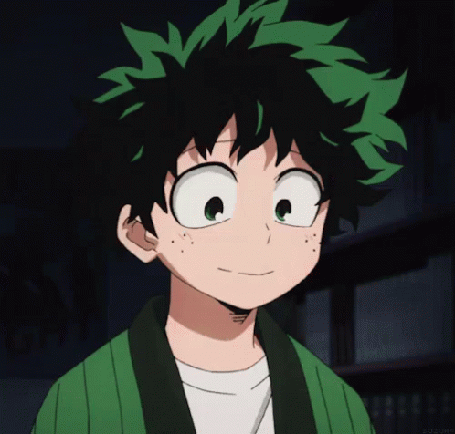 Izuku Midoriya GIF - IzukuMidoriya Bokunoheroacademia Myheroacademia