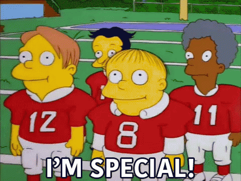 Image result for i am special gif