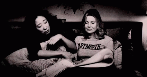 Owen: Good work today, Grey. We're a good team.
Meredith: You know, we're not a team. Cristina and I are a team. I watched you today watch Teddy and Mark. She's my friend. You were jealous. It took a long time to make her happy, and she's finally happy. And if you mess with that, I will turn on you. That's a team!
That's how ACTUAL friend be like 👏🏼❤❤❤❤