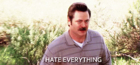 Resultado de imagen de i hate gif
