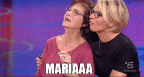 Io durante la dichiarazione di Nico: