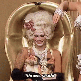 I just loved to see Raja's face again. She's my favorite drag and I'm hopeless in love with her