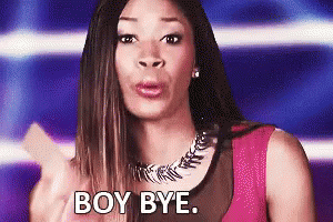 Image result for boy bye gif