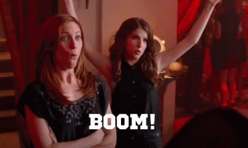 Take That GIF - Boom AnnaKendrick PitchPerfect - Discover & Share GIFs