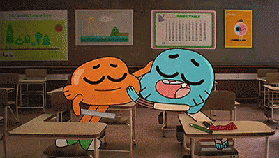 Gumball and Darwin are such cuties! And this end was so funny with that unexpected Kiss! 😂