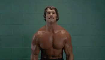 Arnold Again GIF - Bodybuilder Bodybuilding Muscles - Discover & Share GIFs