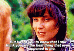 I remember watching this ep the 1st time around. My heart dropped when Gabrielle fell down that well. That was 1 of the most stressful off season summer in my tv watching career, hahaha. And Callisto, loved the character, was a great foil for Xena. She had been dying to touch Xena like that, the whole time she was trying to make her life a living hell haha