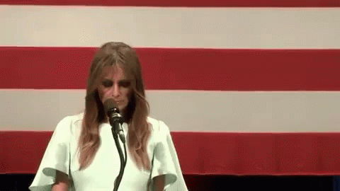 Melania Trump gif