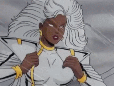 Essa Tempestade me mata ! Essa personagem deveria ter seu filme solo com Halle Berry sim!!