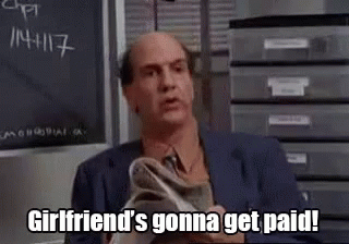 I'm happy to know that Ted moved to Hawaii after The Gooch ran off with Hooch. I love all these little scrubs and friends cross overs.