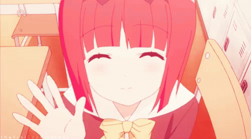 Anime Cute GIF - Anime Cute Hello - Discover & Share GIFs
