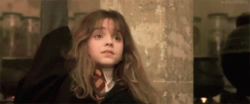 Image result for hermione raising hand gif