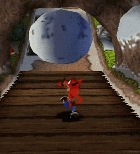 crash bandicoot chase pop