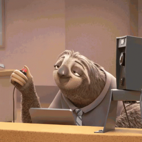 блиц скорость без границ зверополис ленивец GIF - Sloth Zootopia Flash