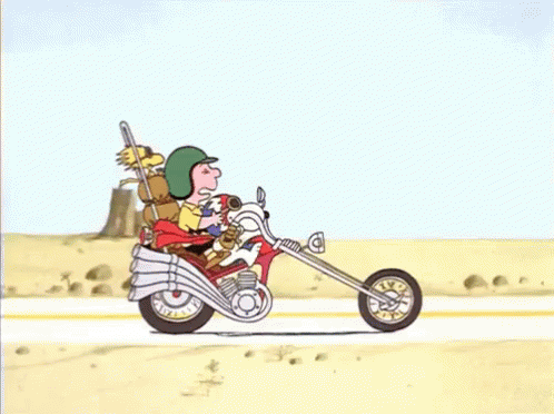 Motorcycle GIF - Motorcycle Moto CharlieBrown - Discover & Share GIFs