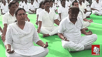 Image result for vijayakanth meditation gifs