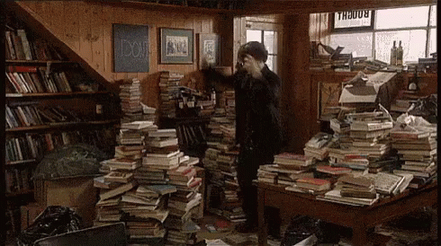 Pile Of Books GIF - Library Stacks Book - Discover &amp; Share ...